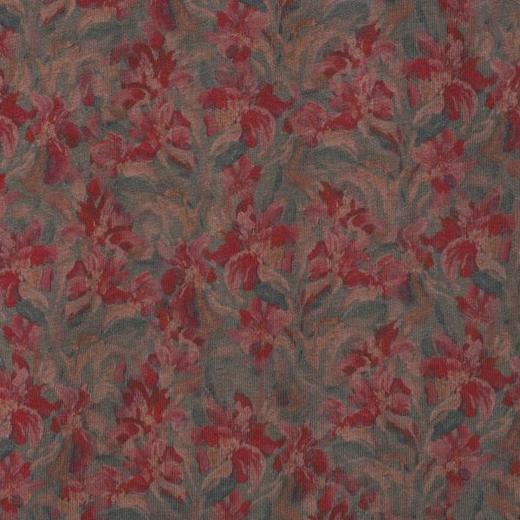 26T95SDSA男装2026新款植物花卉满印长袖T恤撞色罗纹领宽松圆领打底衫 商品图2