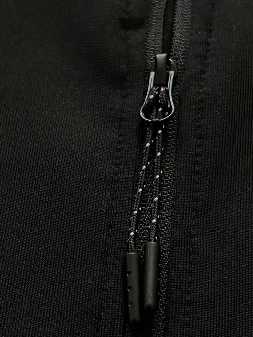 F030116春款上新男女户外速干透气半拉立领长袖T恤卫衣 商品图4