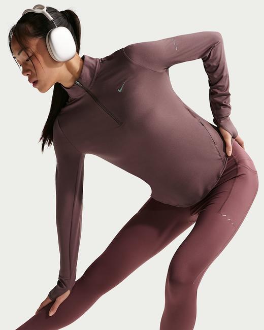 Nike 耐克Swift Dri-FIT 女子防晒速干跑步上衣HQ0500-502 商品图2