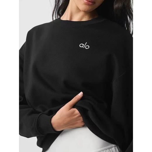 F030117春季新款硅胶印花LOGO圆领卫衣男女同款 商品图8