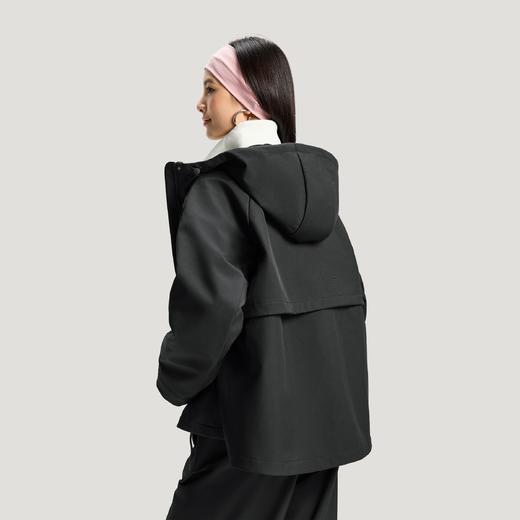 Adidas阿迪达斯SOFTSHELL JACKET 加绒运动休闲宽松连帽软壳夹克外套KS2782 商品图1