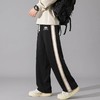 F030182男女同款织带拼接休闲卫裤直筒休闲裤 商品缩略图7