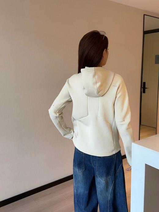 F030170新品双面空气层女士针织运动上衣外套 商品图9