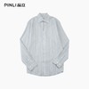 PINLI品立2026春季新款商务男士尖领条纹修身长袖衬衫打底衬衣潮GD262113004 商品缩略图3