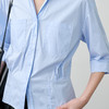 NEELLY纳俪商场同款春新款收腰显瘦设计感衬衫女随性休闲百搭上衣N26034B04516 商品缩略图2