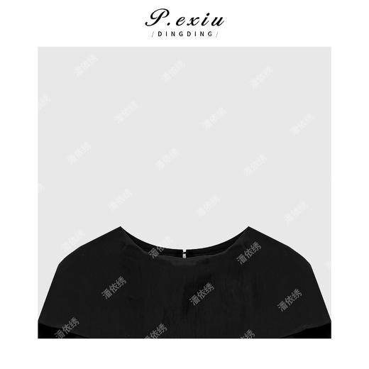 04-6潘依绣丁丁宠粉早春气质设计款半高领衬衣Q18881 商品图2