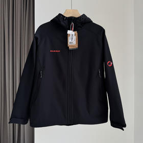 MAMMUT猛犸象Clion男女同款户外防风加绒连帽软壳外套205