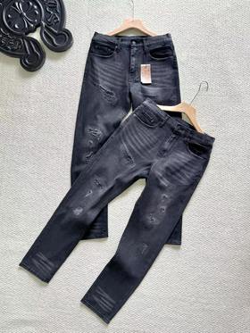 F030156春季新款男士502标准锥形牛仔裤