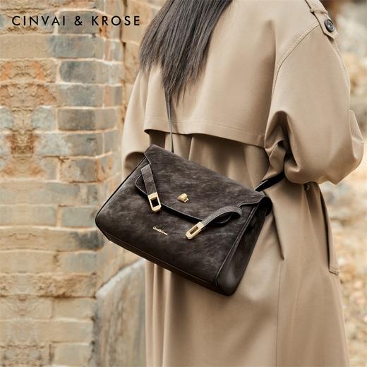 【领券到手价388元起】CinvaiKrose 凯莉托特包包女新款通勤斜挎包大号单肩包女包 商品图0