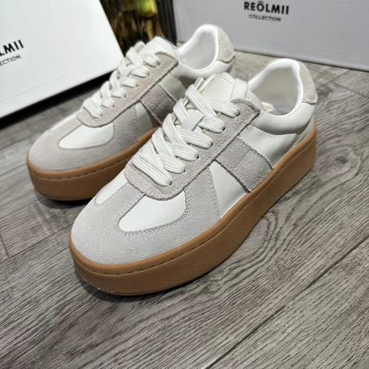 F030172百搭休闲舒适透气耐磨女生厚底德训鞋 商品图1