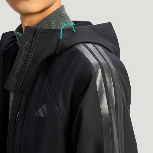 Adidas阿迪达斯TH SOFTSHELL JACKET 拒水保暖运动休闲连帽软壳夹克外套KR2496 商品图9