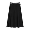 NEELLY纳俪商场同款春新款时尚优雅百褶半身裙女收腰显瘦A字长裙N26011E01018 商品缩略图3