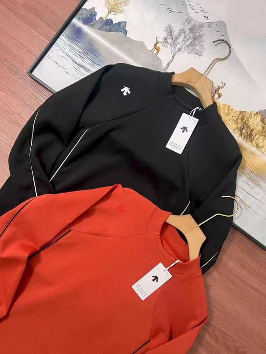 F030188女士运动通勤针织套头衫圆领卫衣 商品图1