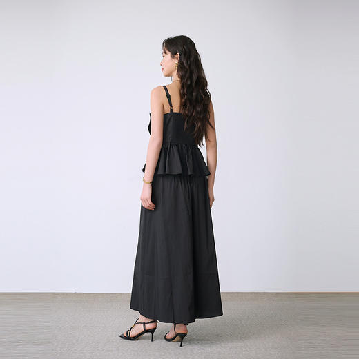 NEELLY纳俪商场同款夏新款时尚无袖吊带上衣两件套女个性百搭套装N26044Z04576 商品图1