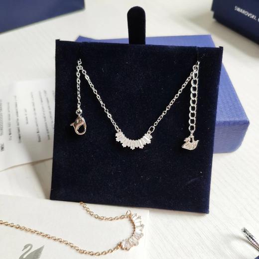 F030177王曼妮同款金银两色齐发光芒四射太阳花项链 商品图3