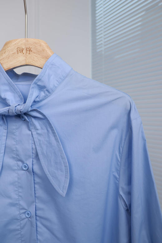 约克腔调|法式设计感领结衬衫 商品图1