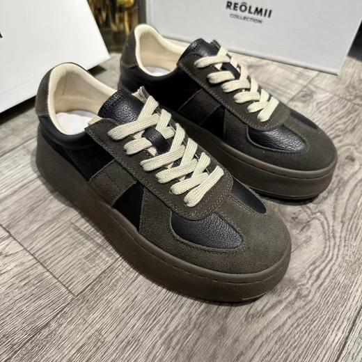 F030172百搭休闲舒适透气耐磨女生厚底德训鞋 商品图8