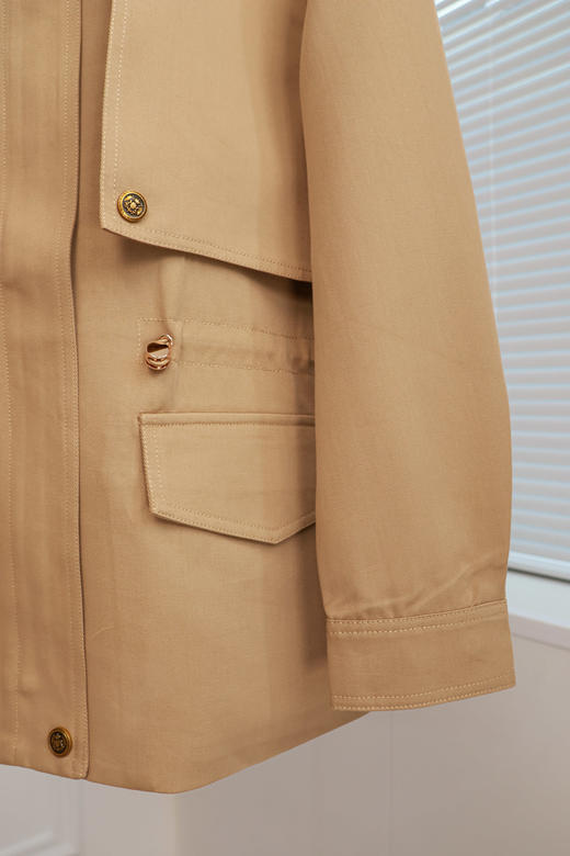 漫行|摩登时尚收腰风衣外套 商品图3