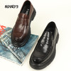 和诚行2026春季新款厚底耐磨真皮百搭休闲皮鞋男式商务鞋0930272 商品缩略图0