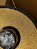 F030134高颜值撞色包边复古小金属铭牌大檐空顶遮阳帽 商品缩略图12