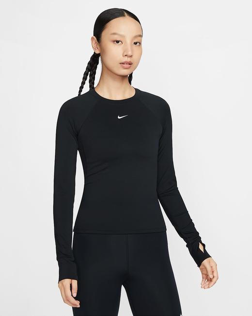 Nike耐克 Pro Dri-FIT 女子速干紧身训练长袖上衣FV7846-010 商品图0