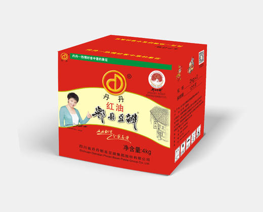 丹丹大规格餐饮装红油郫县豆瓣酱四川郫县豆瓣酱蚕豆辣椒酱5kg*1 商品图3