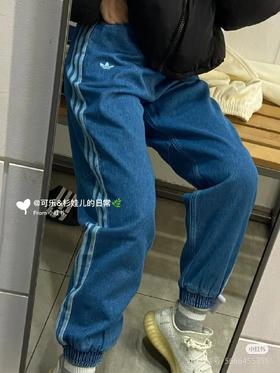 F030110初春限定直筒复古牛仔裤男女同款