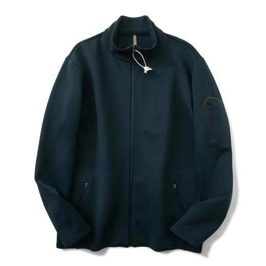 男士无缝压胶 高密针织 休闲轻商务外套 商品图3