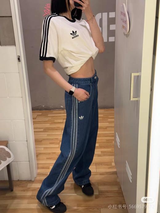 F030110初春限定直筒复古牛仔裤男女同款 商品图5