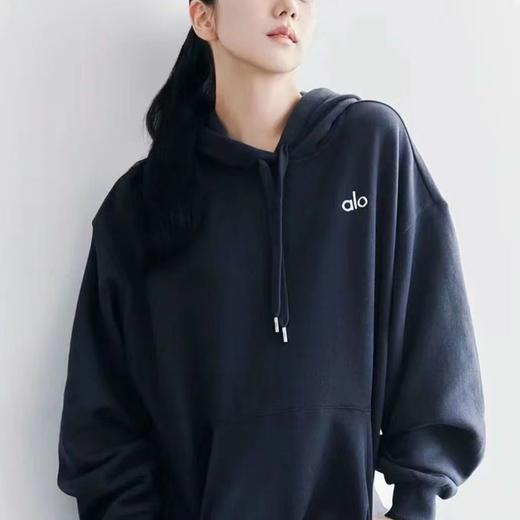 F030118春季新款胶印印花 logo纯华棉连帽卫衣外套 商品图3