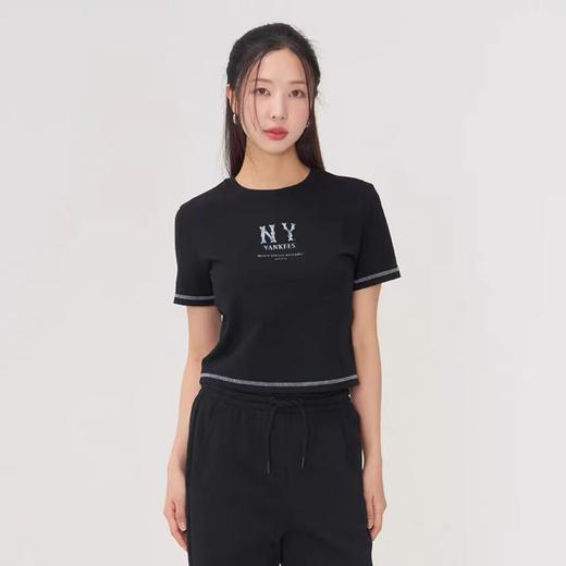 F030167虞书欣同款字母印花短款圆领套头T恤 商品图7