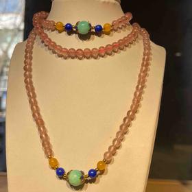 300元/条草莓晶手链