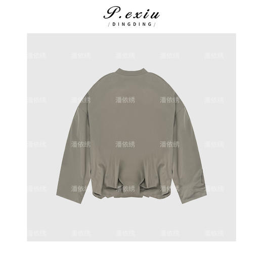 A002潘依绣丁丁宠粉百搭圆领印花长袖卫衣Q33991 商品图1