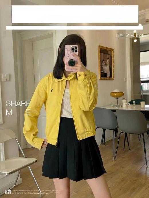 F030187六色齐发老干部风翻领女款夹克斜纹布水洗外套 商品图4