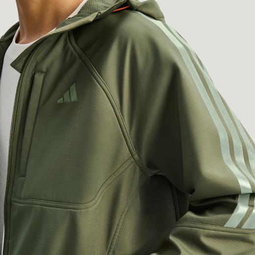Adidas阿迪达斯TH SOFTSHELL JACKET 拒水保暖运动休闲连帽软壳夹克外套KR2497 商品图13