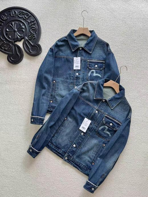 F030157复古休闲刺绣大M宽松牛仔夹克外套 商品图0