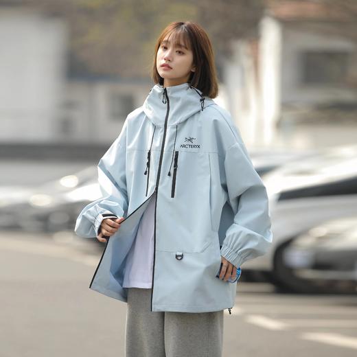 F030183日系户外斜拉链登山服冲锋衣夹克外套 商品图1
