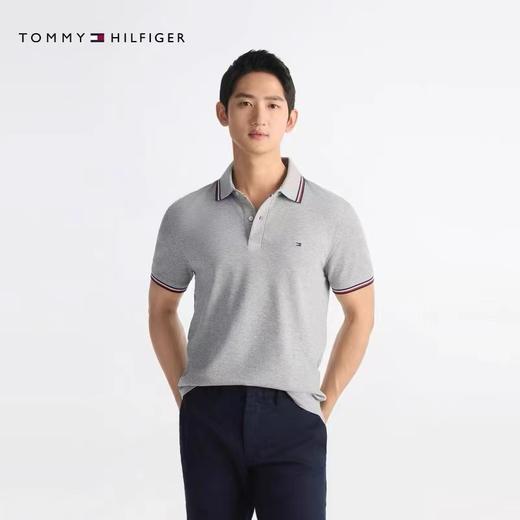 F030196春夏男装珠地棉纯色短袖T恤镶边翻领合身POLO衫 商品图14