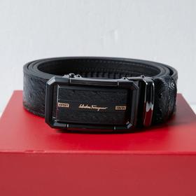 F030191可商务可休闲镶皮款镂空皮带男士腰带