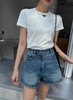 女款高腰牛仔短裤偏小la020 商品缩略图3