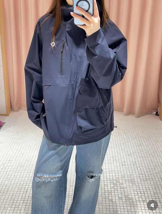 31-4 极限特惠 生活无解 户外撒野 春夏秋 极致轻盈透气 户外防水连帽冲锋衣/工装风外套 胖瓜穿L 商品图9