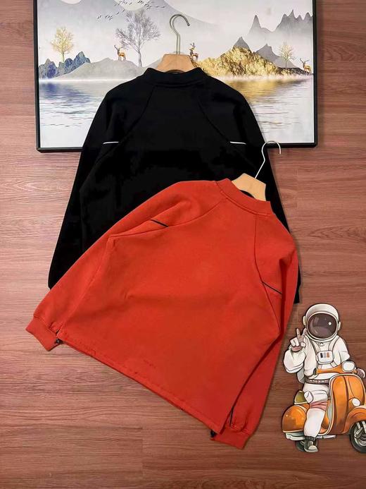 F030188女士运动通勤针织套头衫圆领卫衣 商品图4