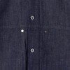 SDSA男装2026新款日系复古牛仔上衣重磅丹宁宽松落肩长袖衬衫 商品缩略图2