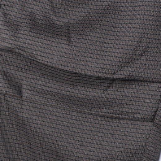 SDSA男装2026新款潮牌日系褶皱休闲裤男女同款细格纹阔腿裤 商品图2