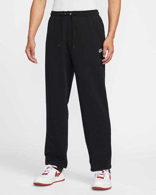 Nike 耐克Club 男子法式毛圈直筒长裤HQ4423-010 商品图0