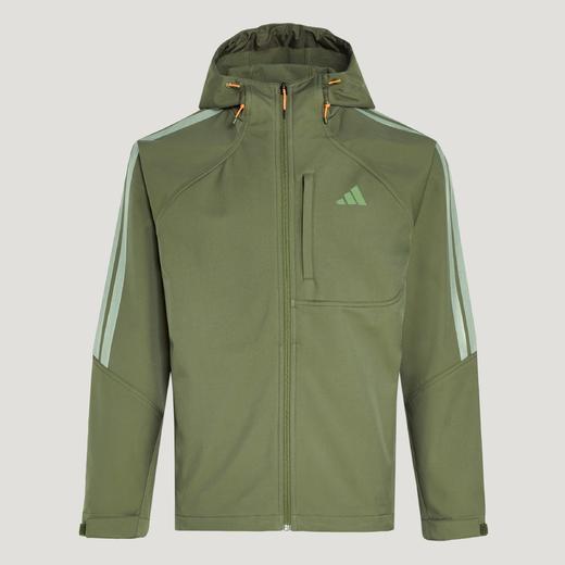 Adidas阿迪达斯TH SOFTSHELL JACKET 拒水保暖运动休闲连帽软壳夹克外套KR2497 商品图6