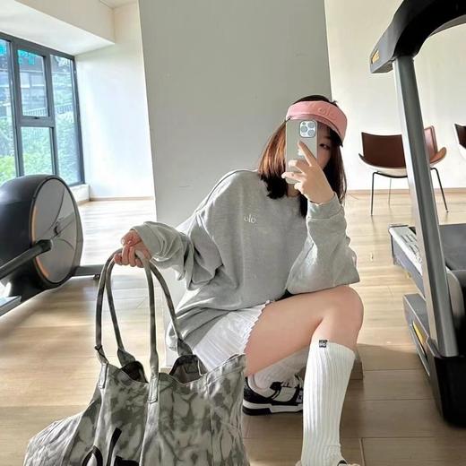 F030117春季新款硅胶印花LOGO圆领卫衣男女同款 商品图0