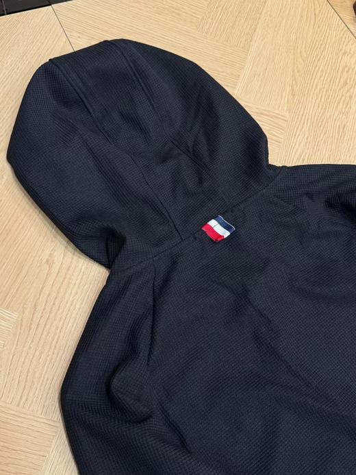 F030102加厚款羊毛混纺四杠三色情侣针织拉链连帽外套 商品图7