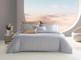 梦洁MENDALE 长绒棉数码印花四件套：迪克(绿)