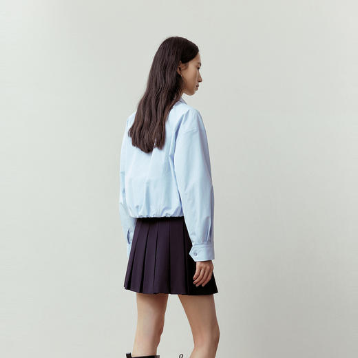 NEELLY纳俪商场同款春季新款时尚休闲随性短外套女清新减龄上衣N26023F01087 商品图1